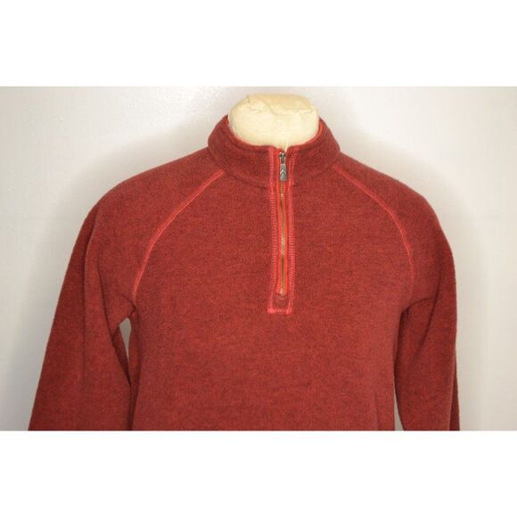 Columbia Youth XL Red 1/4 Zip Pullover Fleece Jacket - Picture 2 of 11